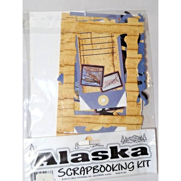 Juneau Alaska Scrapbook Kit Stamps 17-Pc Governor's Mansion St Nicholas Church - Picture 3 of 4